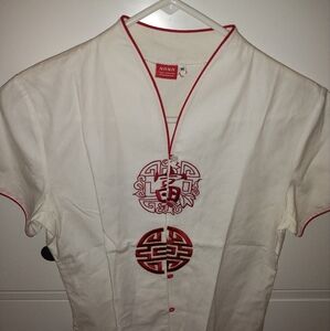 Blouse with Chinese Embroidery